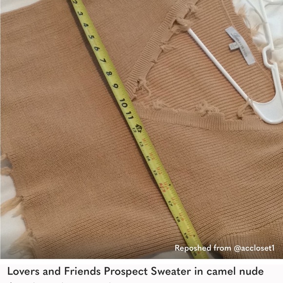 Lovers + Friends prospect sweater in tan - Picture 4 of 4